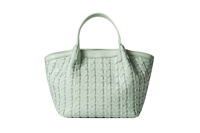 : Mini Secret Bag in Mosaico Ribbon Aqua